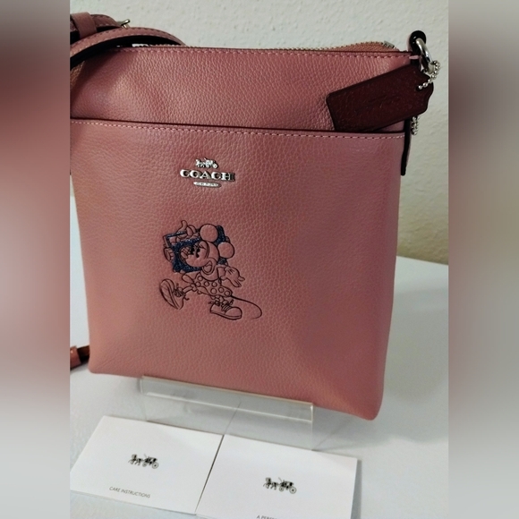 Coach X Disney Minnie Mouse Crossbody Bag - Picture 6 of 14
